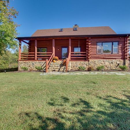 Cozy Log Cabin Getaway With Fire Pit And 3 Acres! Ruckersville Exterior foto