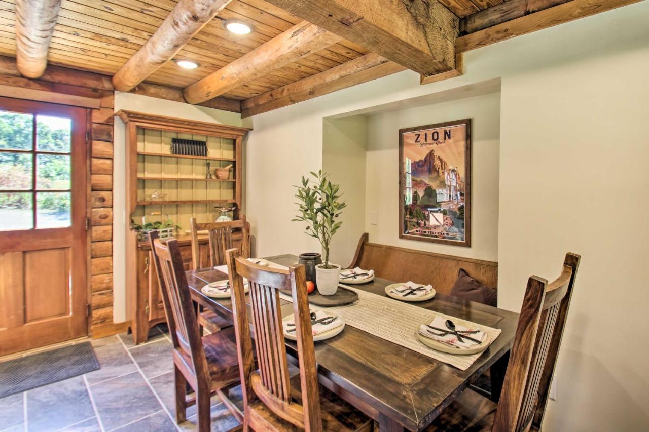 Cozy Log Cabin Getaway With Fire Pit And 3 Acres! Ruckersville Exterior foto